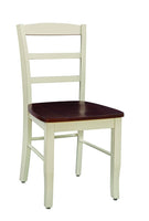 36" Round top Table/2 Chairs/ Almond Espresso